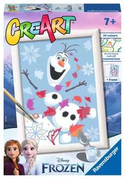 CreArt Disney Frozen Cheerful Olaf Arts & Craft;CreArt - bilde 1 - Ravensburger