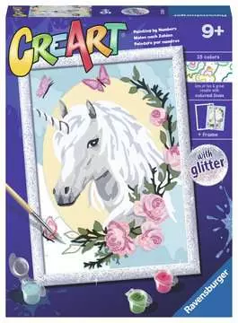 CreArt Serie D Classic-Ritratto unicorno Juegos Creativos;CreArt Niños - imagen 1 - Ravensburger