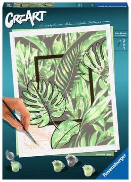 CreArt - 24x30 cm - Calming leaves