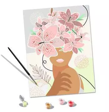 CreArt - 30x40 cm - Flowers on my mind Loisirs créatifs;Peinture - Numéro d art - Image 3 - Ravensburger