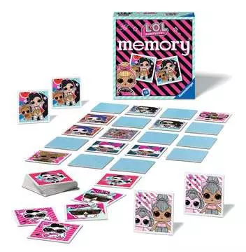 memory® L.O.L. Surprise, Gioco Memory per Famiglie, Età Raccomandata 4+, 72 Tessere Giochi;Giochi educativi - immagine 1 - Ravensburger
