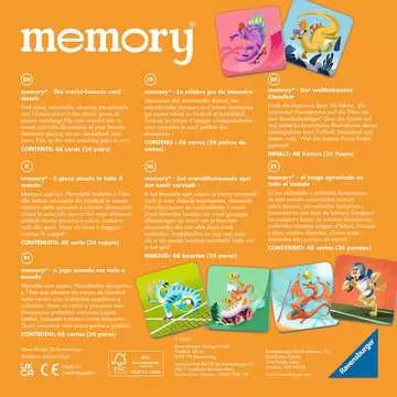 Memory® Sporty Dinosaurs, Gioco Memory per Famiglie, Età Raccomandata 4+, 72 Tessere Giochi;memory® - immagine 2 - Ravensburger