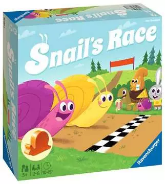 Snail’s Race Spellen;Vrolijke kinderspellen - image 1 - Ravensburger