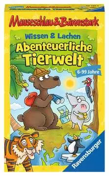 20737 Kinderspiele Mauseschlau & Bärenstark Wissen und Lachen - Abenteuerliche Tierwelt von Ravensburger 1