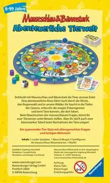 20737 Kinderspiele Mauseschlau & Bärenstark Wissen und Lachen - Abenteuerliche Tierwelt von Ravensburger 2