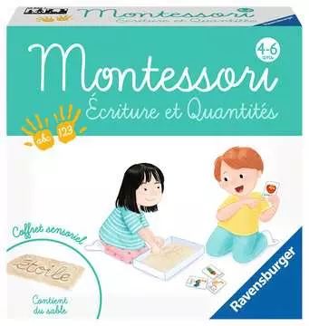 Montessori - Ecriture et quantités Jeux éducatifs;Premiers apprentissages - Image 1 - Ravensburger