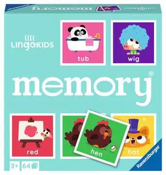 lingokids memory®     D/F/I/NL/E/EN Games;Children s Games - image 1 - Ravensburger