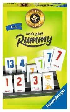 20848 Mitbringspiele Classic Compact: Let s play Rummy von Ravensburger 1