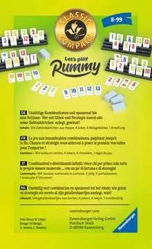 20848 Mitbringspiele Classic Compact: Let s play Rummy von Ravensburger 2