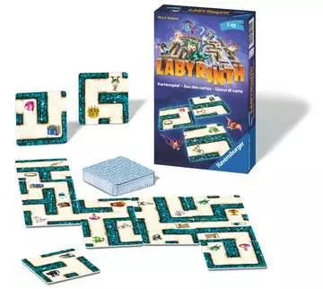 20849 Mitbringspiele Labyrinth Kartenspiel von Ravensburger 2