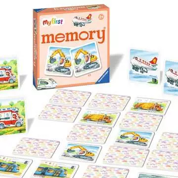 My First memory® Vehicles D/F/I/NL/EN/E Games;Children s Games - image 4 - Ravensburger