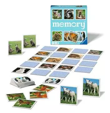 Tierkinder memory®        D/F/I/NL/EN/E Games;Children s Games - image 3 - Ravensburger