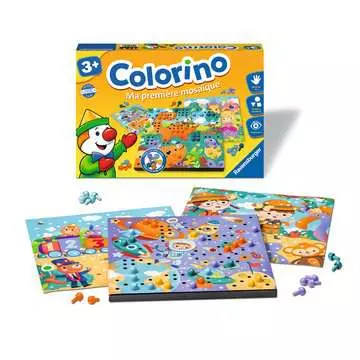 Colorino Ma première mosaïque Jeux;Jeux éducatifs - Image 3 - Ravensburger