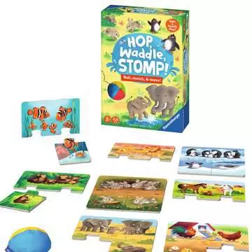 Hop, Waddle, Stomp! Games;Children s Games - image 4 - Ravensburger