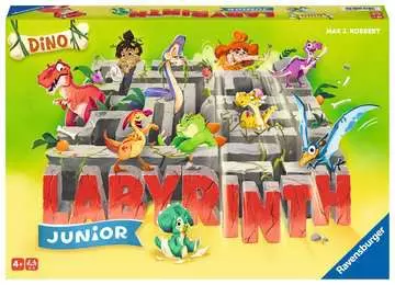 Junior Labyrinth Dino Spellen;Vrolijke kinderspellen - image 1 - Ravensburger