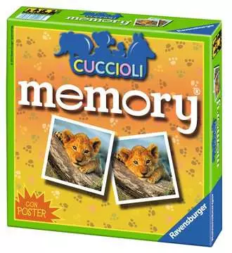 memory® dei cuccioli, Gioco Memory per Famiglie, Età Raccomandata 4+, 72 Tessere Giochi;Giochi educativi - immagine 1 - Ravensburger