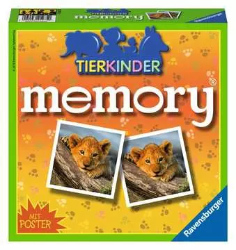 21275 Kinderspiele Tierkinder memory® von Ravensburger 1