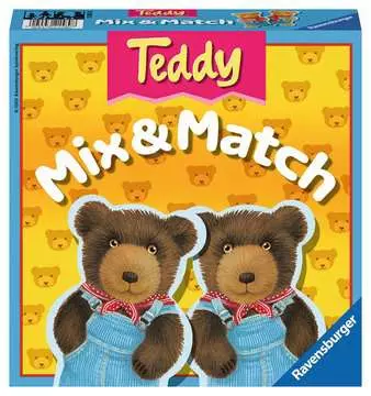 Teddy Mix & Match Games;Children s Games - image 1 - Ravensburger