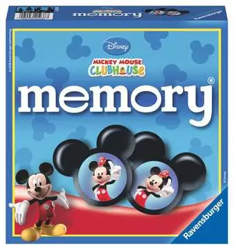 21937 7  ディズニー ミッキーマウス・クラブハウス メモリー ゲーム;お子様向けゲーム - 画像 1 - Ravensburger
