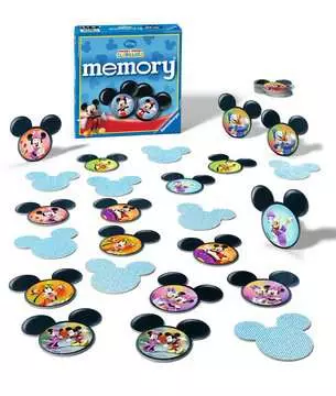 21937 7  ディズニー ミッキーマウス・クラブハウス メモリー ゲーム;お子様向けゲーム - 画像 2 - Ravensburger