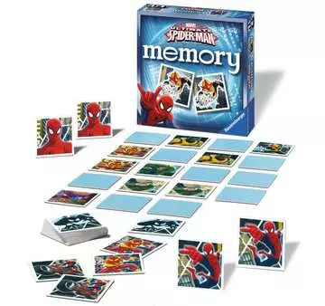memory® Ultimate Spider-Man, Gioco Memory per Famiglie, Età Raccomandata 4+, 72 Tessere Giochi;Giochi educativi - immagine 3 - Ravensburger