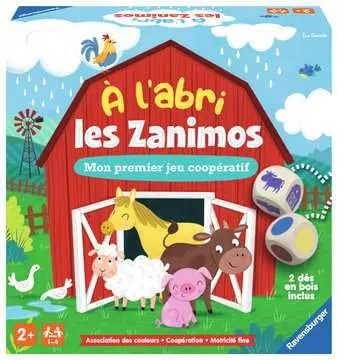 À l abri les Zanimos ! Jeux de société;Jeux enfants - Image 1 - Ravensburger