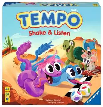 Tempo Shake & Listen Spel;Barnspel - bild 1 - Ravensburger