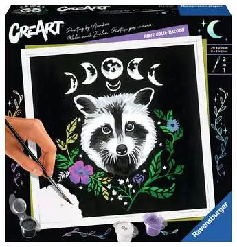 Pixie Cold Edition Raccoon Hobby;Schilderen op nummer - image 1 - Ravensburger