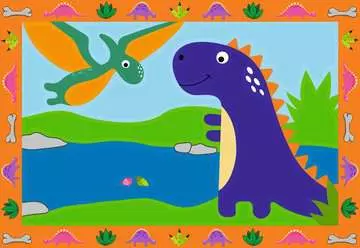 CreArt Serie Junior: 2 x Dinosauri Juegos Creativos;CreArt Niños - imagen 1 - Ravensburger