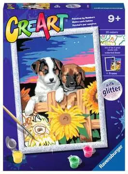 CreArt Serie D Classic - Cachorros Juegos Creativos;CreArt Niños - imagen 1 - Ravensburger