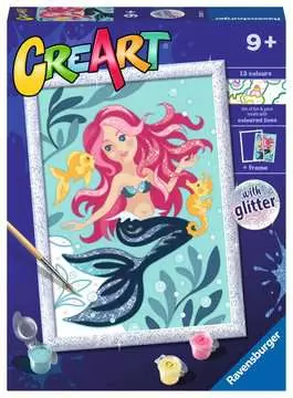 CreArt Okouzlující mořská panna Kreativní a výtvarné hračky;CreArt Malování pro děti - obrázek 1 - Ravensburger