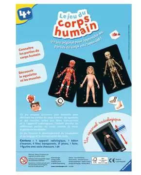 Le jeu du corps humain Jeux éducatifs;Premiers apprentissages - Image 2 - Ravensburger