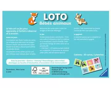 Loto Bébés animaux Jeux éducatifs;Loto, domino, memory® - Image 2 - Ravensburger