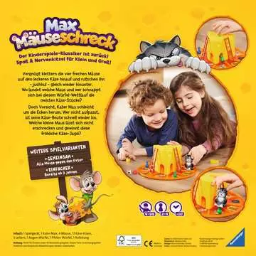 24562 Kinderspiele Max Mäuseschreck von Ravensburger 2