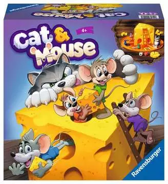 24567 3　キャット＆マウス ゲーム;お子様向けゲーム - 画像 1 - Ravensburger
