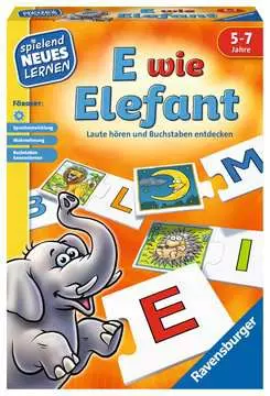 24951 Kinderspiele E wie Elefant von Ravensburger 1