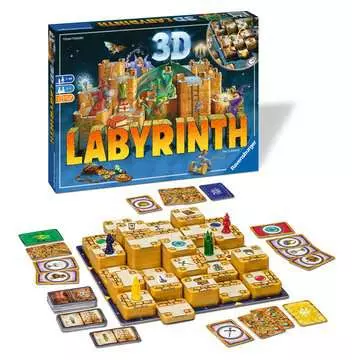 3D Labyrinth Spiele;Familienspiele - Bild 3 - Ravensburger