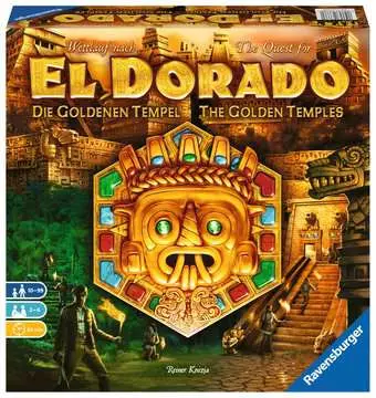 The Quest for El Dorado The Golden Temples Games;Family Games - image 1 - Ravensburger