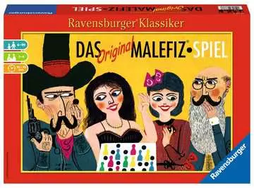 RAVENSBURGER Klassiker Familienspiel Das Original Malefiz®-Spiel Würfellaufspiel 