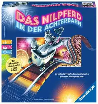 26772 Erwachsenenspiele Das Nilpferd in der Achterbahn von Ravensburger 1