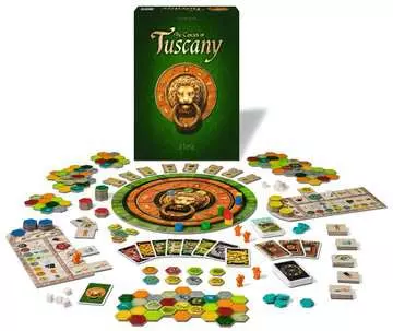 Castles of Tuscany, Strategy Game, Età Consigliata 10+ Giochi;Giochi di società - immagine 3 - Ravensburger