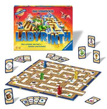 Ravensburger Familienspiele Das verrückte Labyrinth Glow in the Dark Brett Spiel 