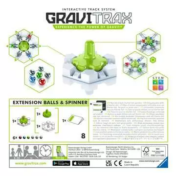 GraviTrax Balls & Spinner, Accessorio, Gioco STEM, Età Raccomandata 8+ GraviTrax;GraviTrax Accessori - immagine 2 - Ravensburger
