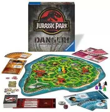 Jurassic Park - Danger Jeux;Jeux de société adultes - Image 3 - Ravensburger