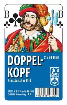 27022 Kartenspiele Doppelkopf, Französisches Bild, in Klarsicht-Box von Ravensburger 2