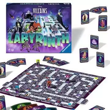 Labyrinthe Disney Villains Jeux de société;Jeux famille - Image 4 - Ravensburger