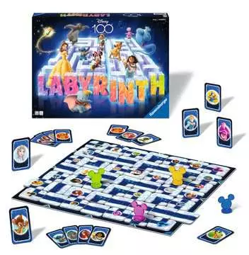 Disney Labyrinth 100th Anniversary Jeux;Jeux de société pour la famille - Image 3 - Ravensburger