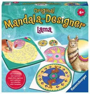 Mandala Midi Lama, Età Raccomandata 6 Anni Creatività;Mandala-Designer® - immagine 1 - Ravensburger