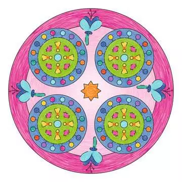 Mandala Midi Lama, Età Raccomandata 6 Anni Creatività;Mandala-Designer® - immagine 3 - Ravensburger