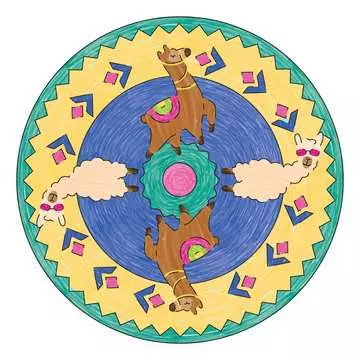 Mandala  - midi - Lama Loisirs créatifs;Dessin - Image 5 - Ravensburger
